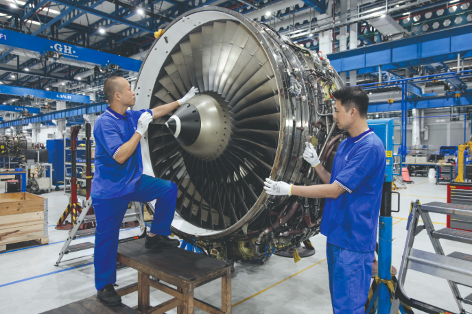 CFM56-5B engine maintenance in Zhuhai MTU Maintenance