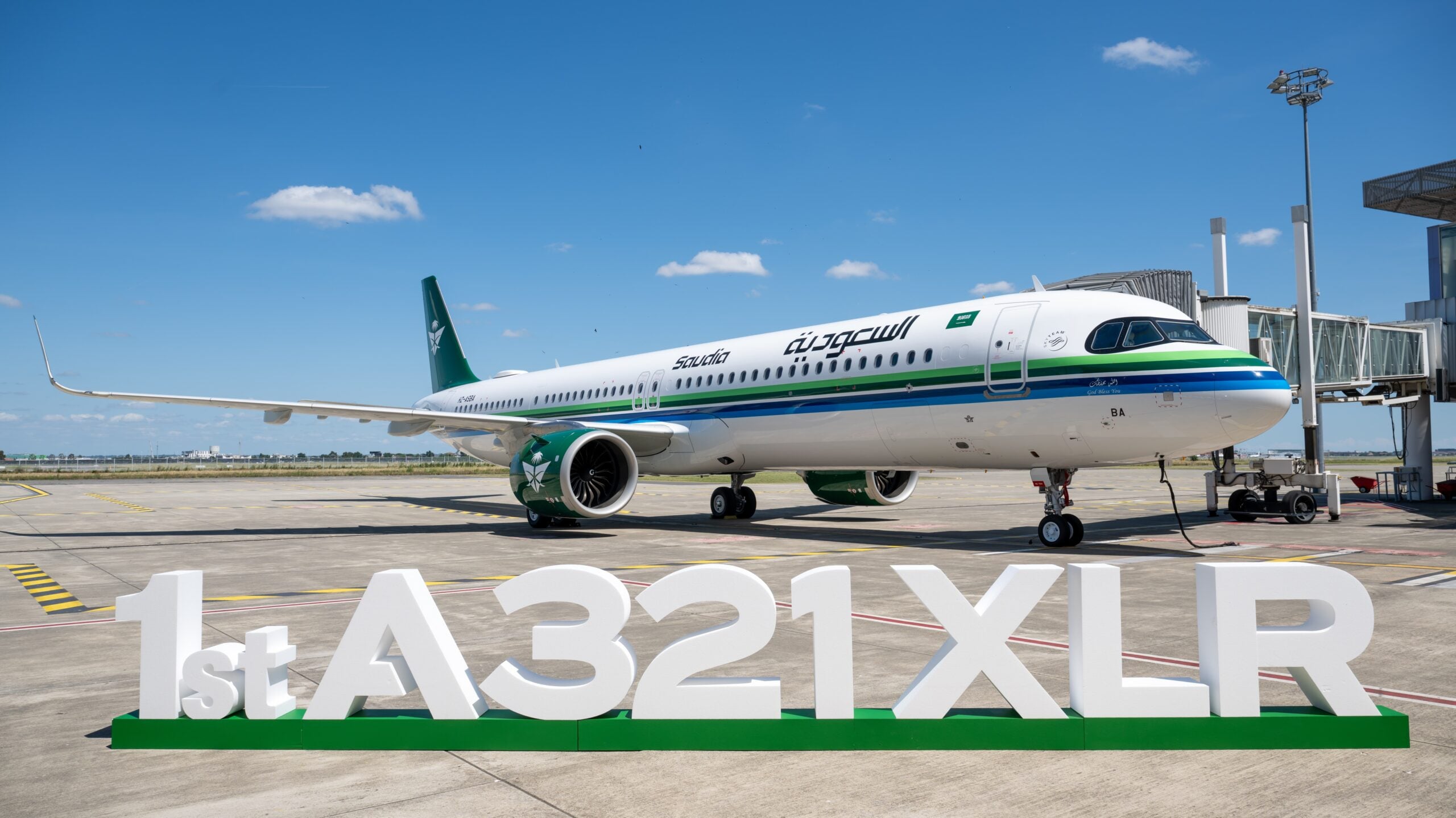 Saudia's first Airbus A321XLR © Airbus