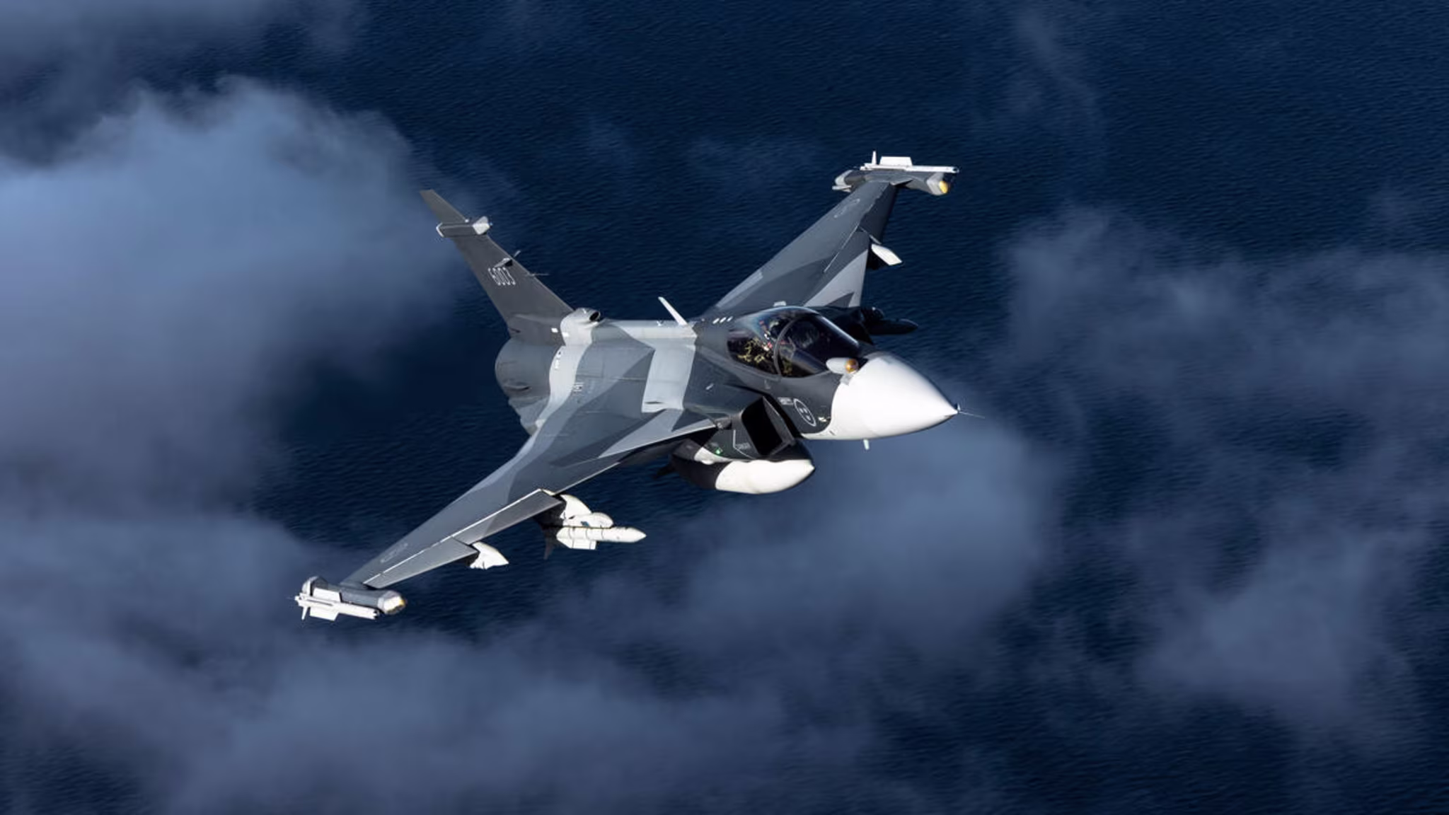 Gripen E/F fighter jet
