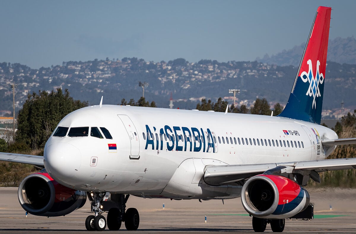 Air Serbia is adding an Airbus A320 to its growing fleet © AirTeamImages