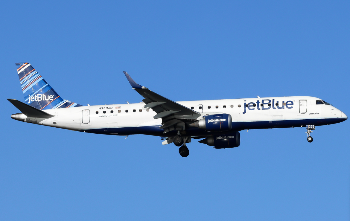 Azorra has completed the acquisition of Embraer E190 airframes and General Electric engines from JetBlue © Azorra