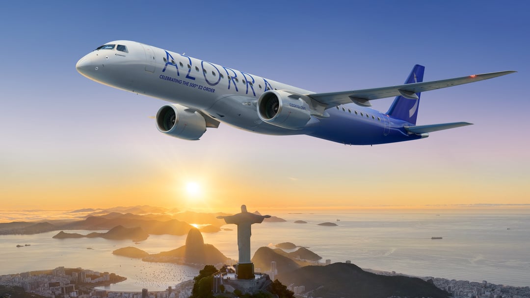 Azorra has placed an order for 15 additional E195-E2 aircraft