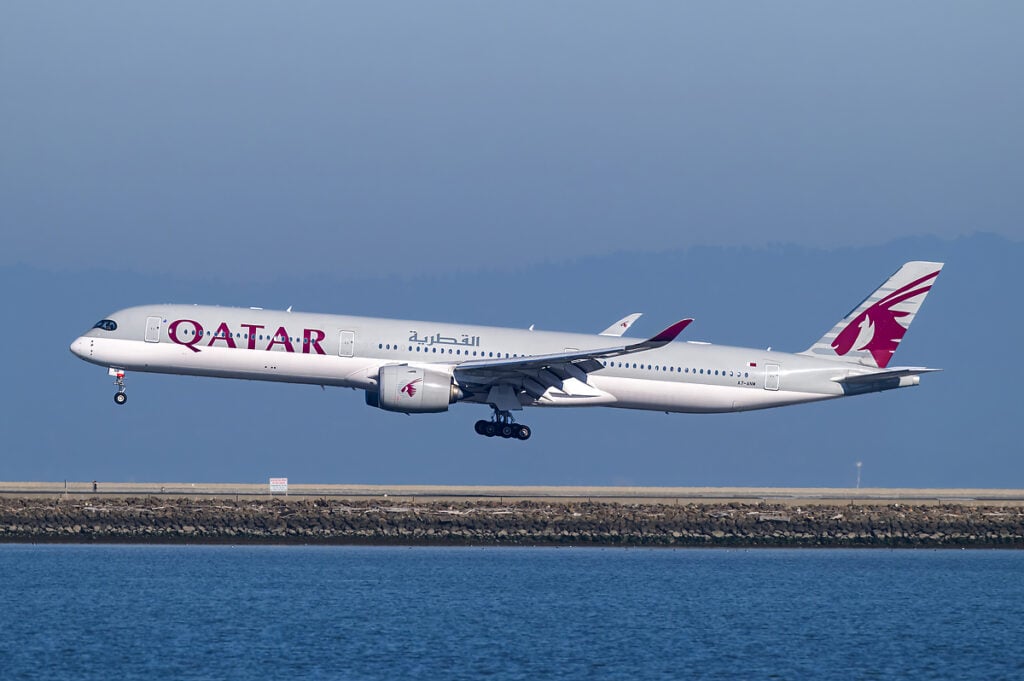 Qatar Airways A350-1000 aircraft &copy;