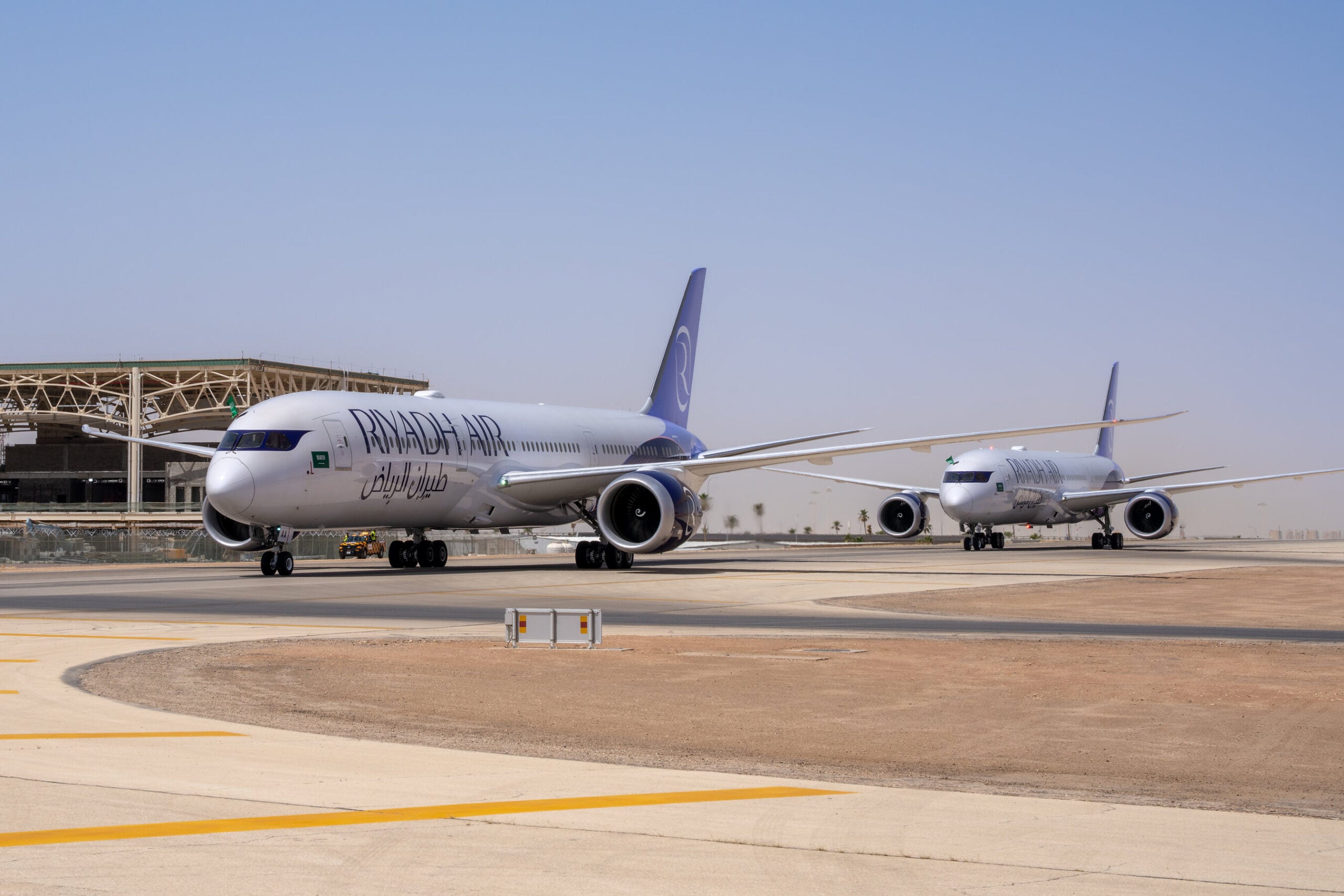 Riyadh Air's first two 787 Dreamliner arrive in Riyadh © Boeing