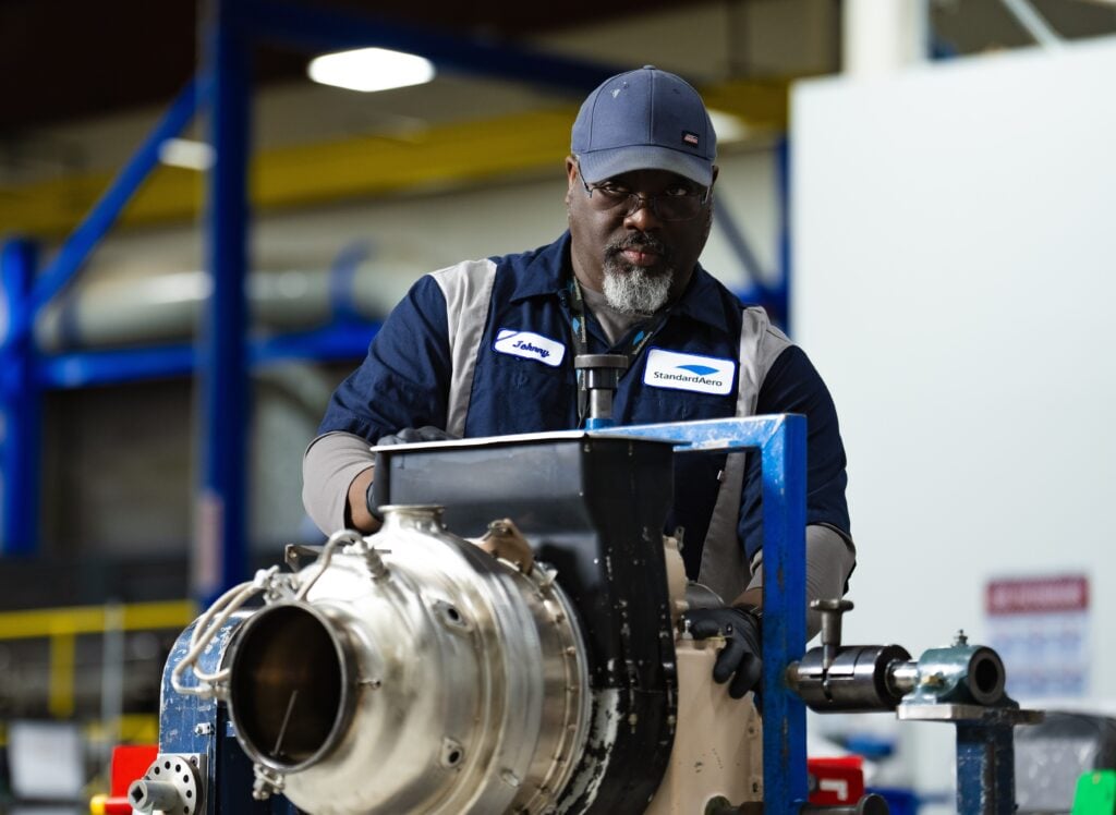 APU maintenance at standardaero