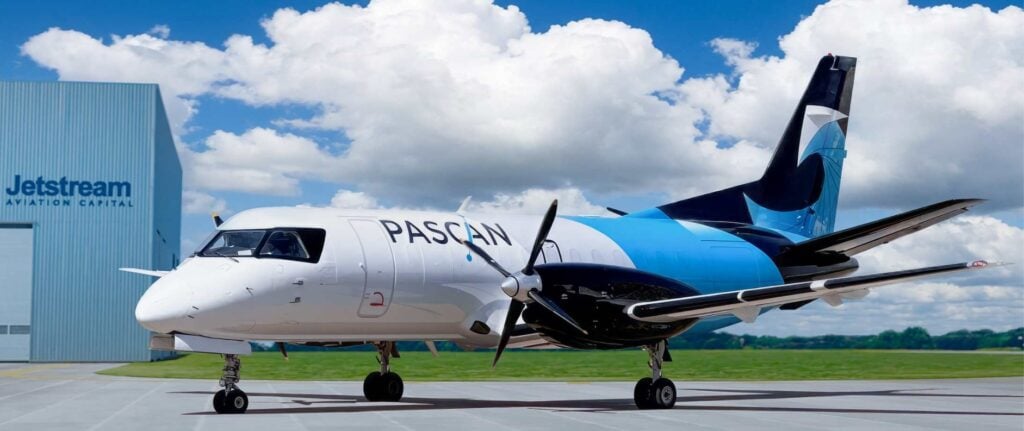 Saab 340B(F) freighter in Pascan Aviation livery &copy; Jetstream