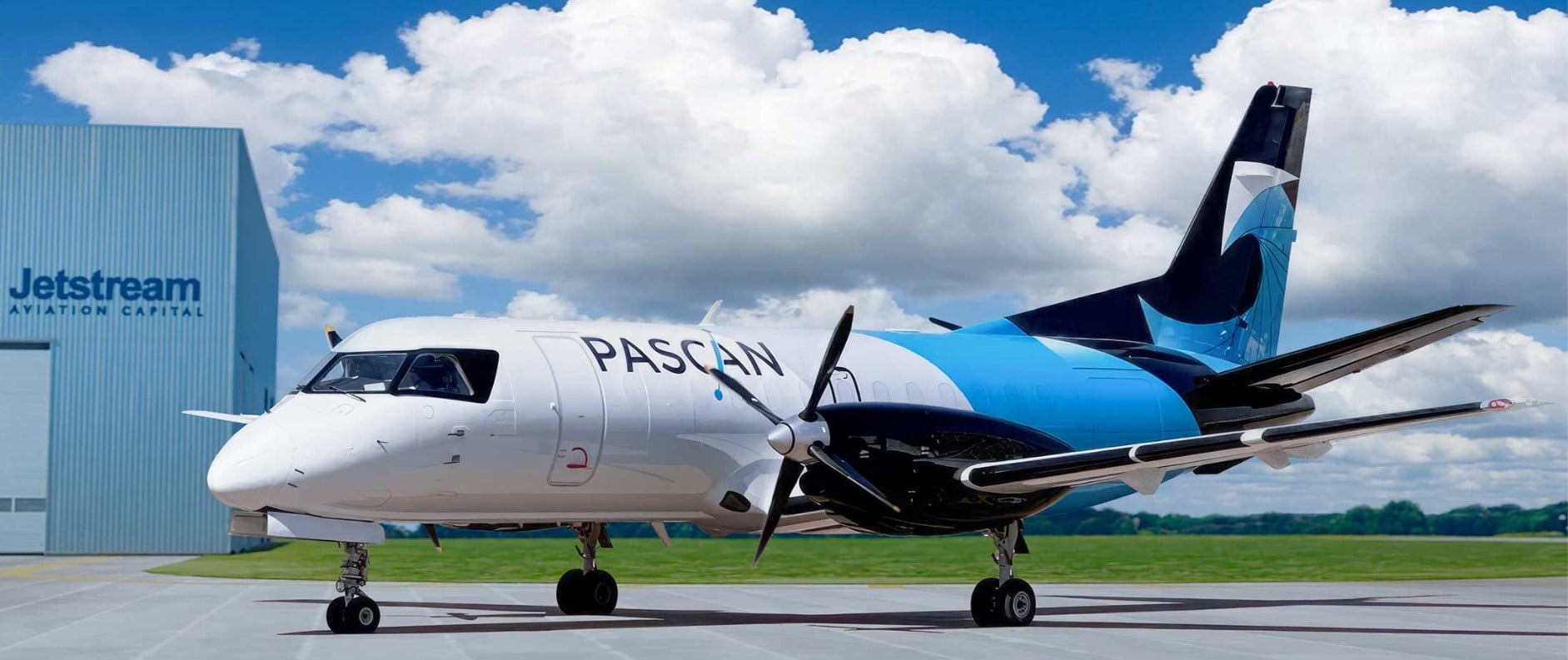 Saab 340B(F) freighter in Pascan Aviation livery © Jetstream
