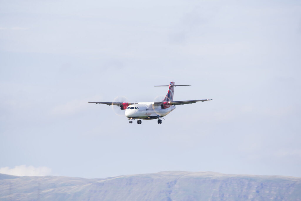 Azorra has delivered the first of two ATR72-600s to Loganair
