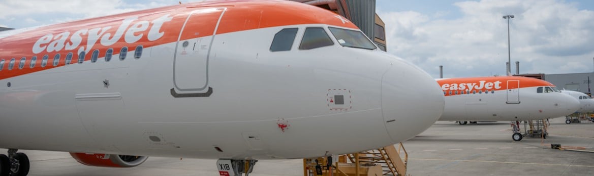 easyJet's 100th A320neo aircraft © easyJet