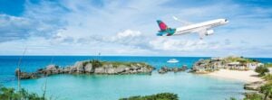 BermudAir Airbus A220 in flight © Airbus
