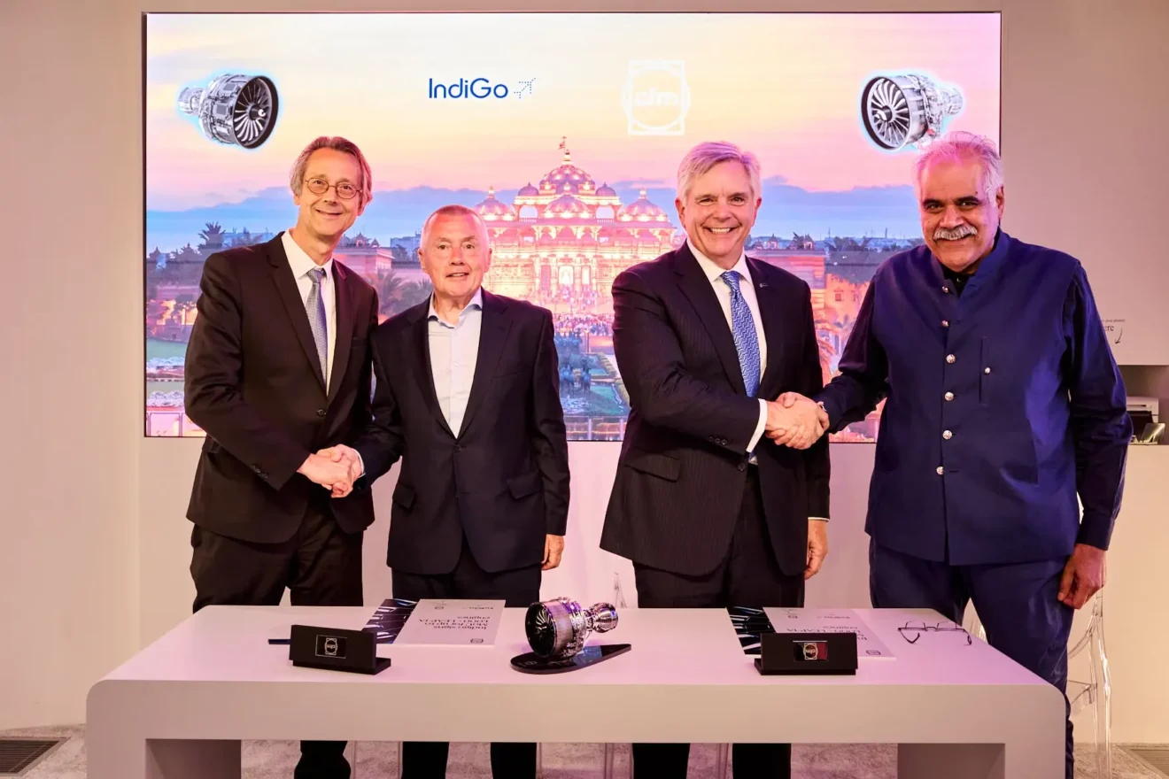 IndiGo and CFM International have signed an MoU for an order of 1,000+ LEAP-1A engines