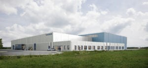 Image of the new Daher Aircraft support and logistics facility in France