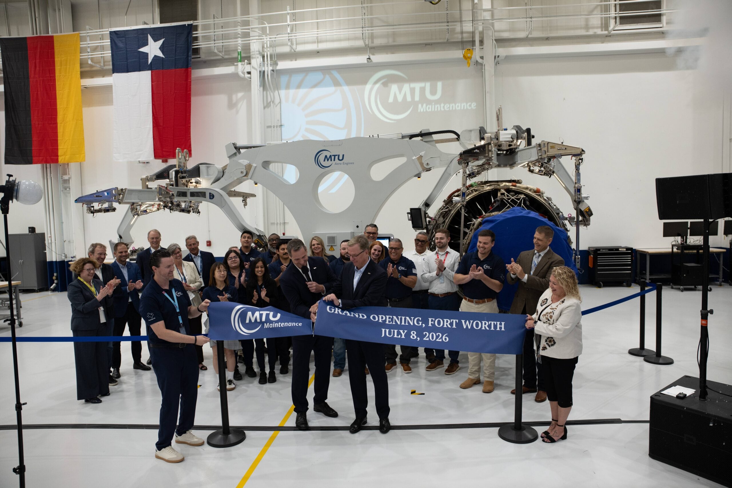 Inauguration of MTU's expanded Fort Worth, Texas, facility