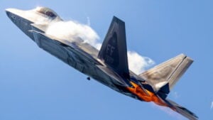 Pratt & Whitney’s F119, the world’s first fifth-generation fighter engine, has powered the F-22 Raptor for more than 20 years © U.S. Air Force