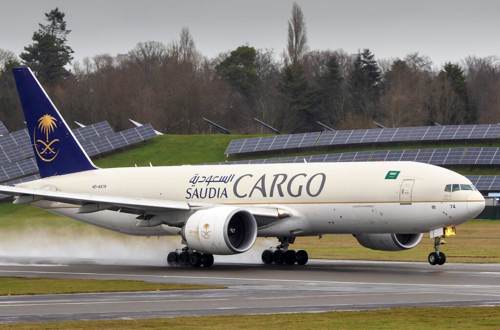 Saudia Cargo B777 aircraft