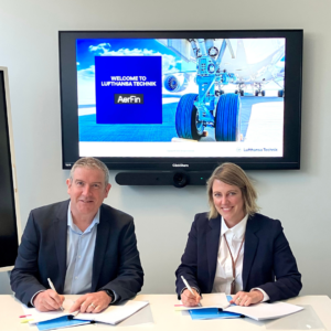 AerFin and Lufthansa Technik signs a multi-platform component consignment agreement © AerFin