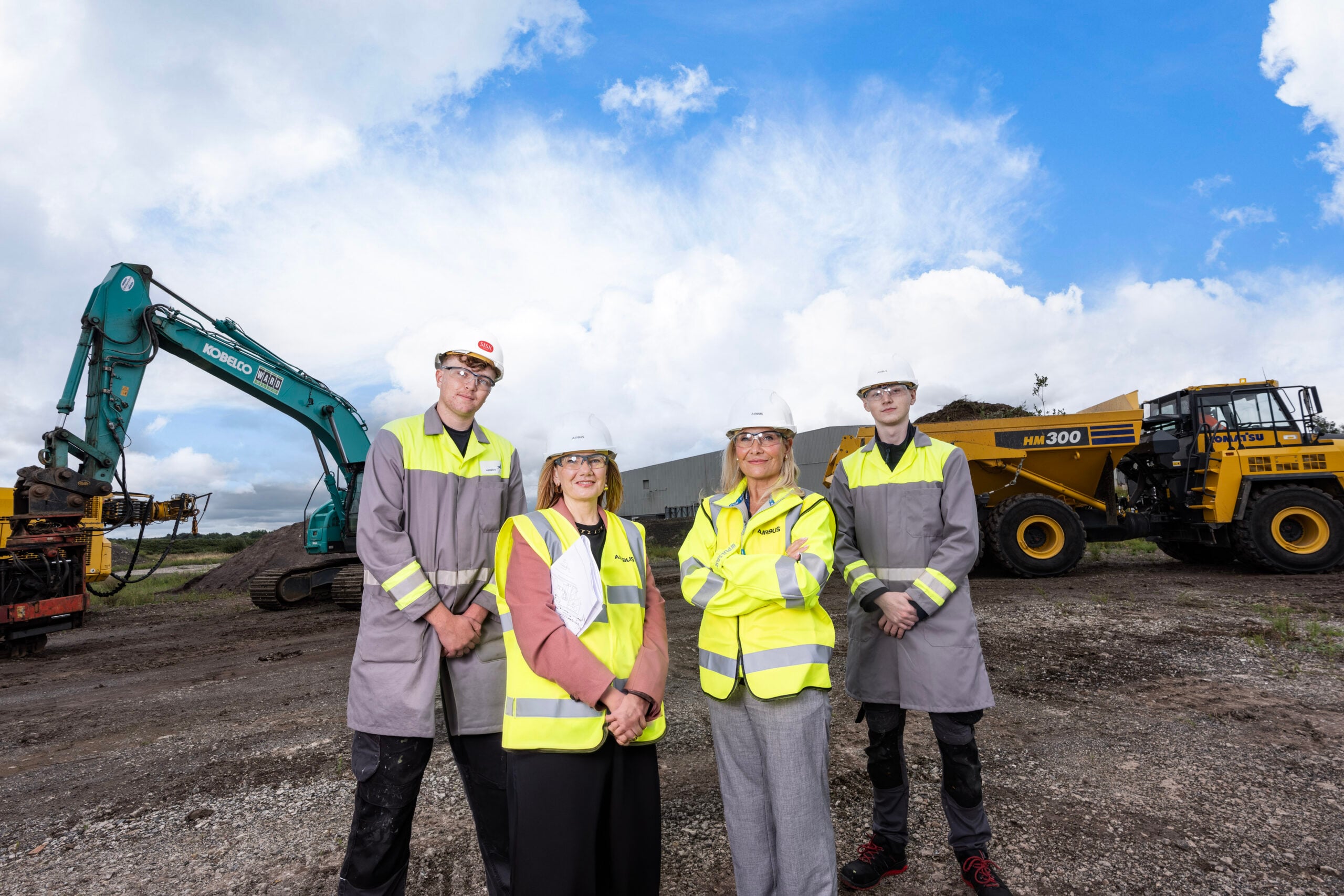 Construction has started on Airbus' Belfast wing facility extension