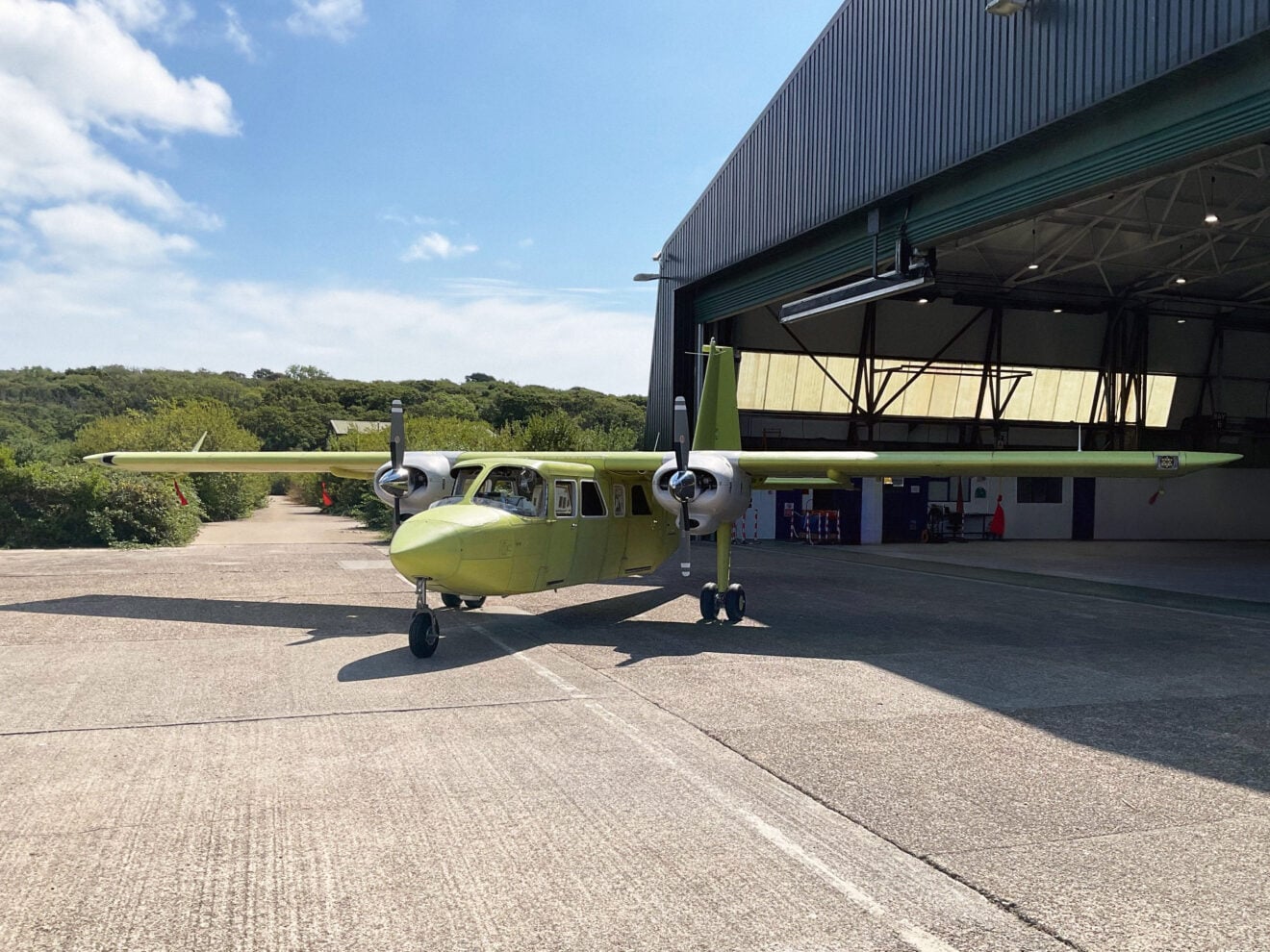 Britten-Norman aircraft 2317