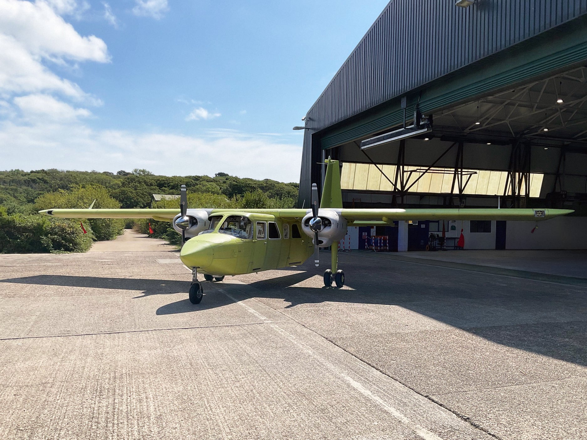 Britten-Norman aircraft 2317
