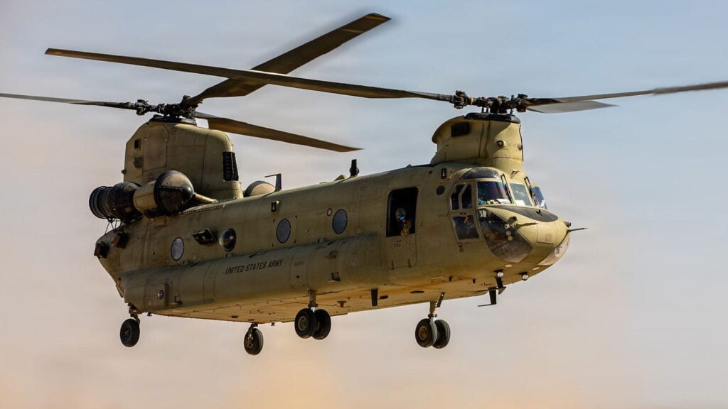 Collins Aerospace to support the modernisation of the US Army's Chinook helicopters