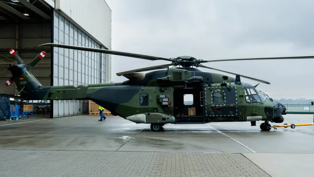EFW has won a new NH90 helicopter maintenance contract
