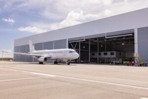 The first aircraft arrives at FL Technics Punta Cana hub © FL Technics