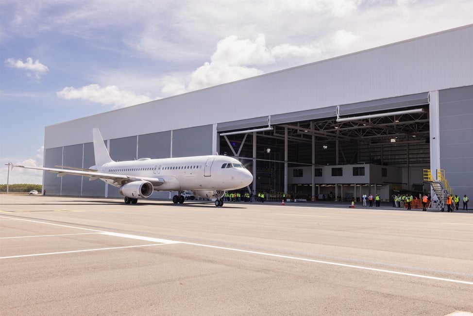 The first aircraft arrives at FL Technics Punta Cana hub © FL Technics