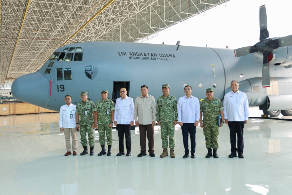 The Hercules C-130H was formally handed over on August 19.