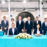 MoU signing ceremony between CALC and HAECO in Hong Kong © Hong Kong