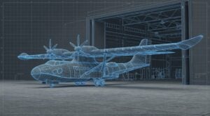 Digital image of Catalina SPAR aircraft © Catalina Aircraft Company