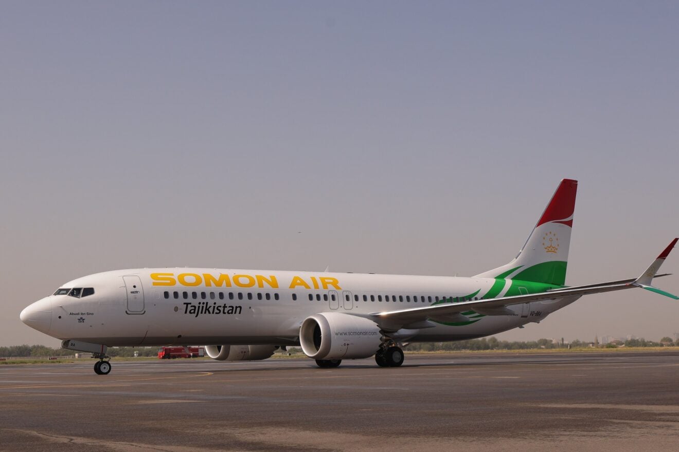 The first B737 MAX for Somon Air