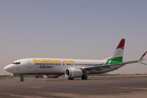 The first B737 MAX for Somon Air