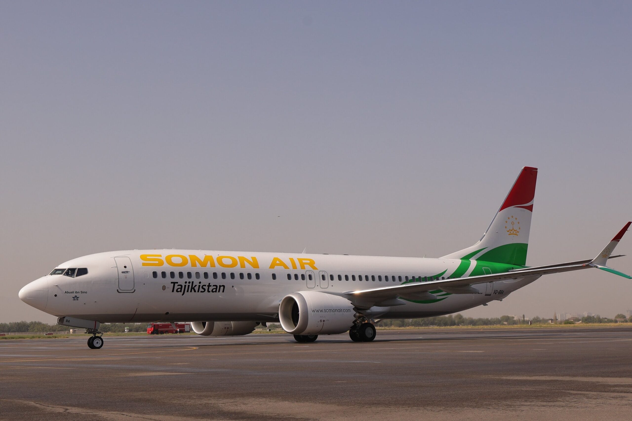 The first B737 MAX for Somon Air