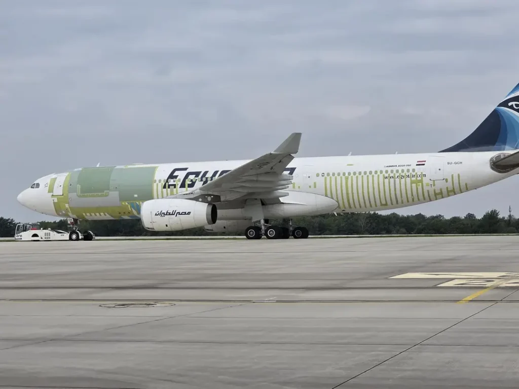 EFW has redelivered the last of the five Airbus A330-200P2F aircraft to EgyptAir Cargo