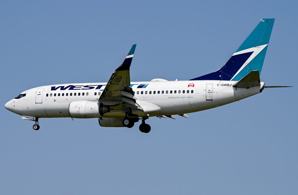 WestJet Boeing 737-700