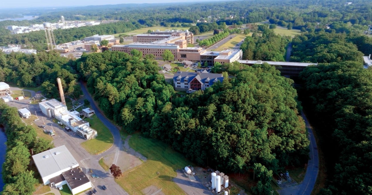 Aerial view of the research centre in Niskayuna, New York