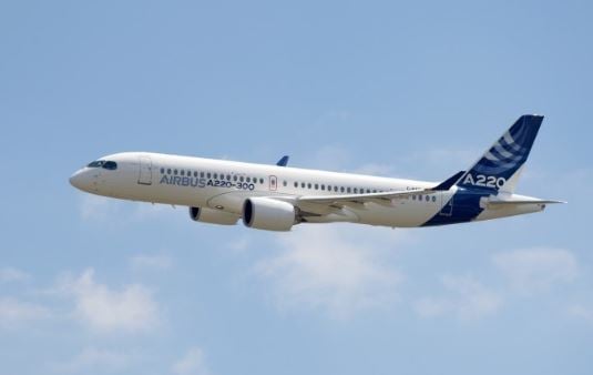 A220-300 aircraft Airbus