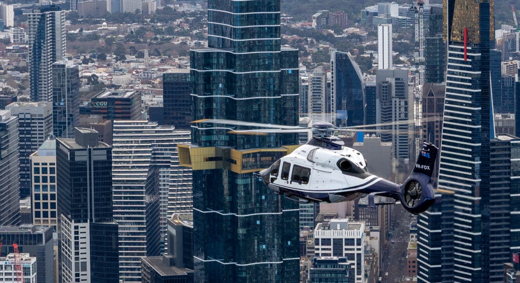 Linfox Group's first Airbus H160 helicopter