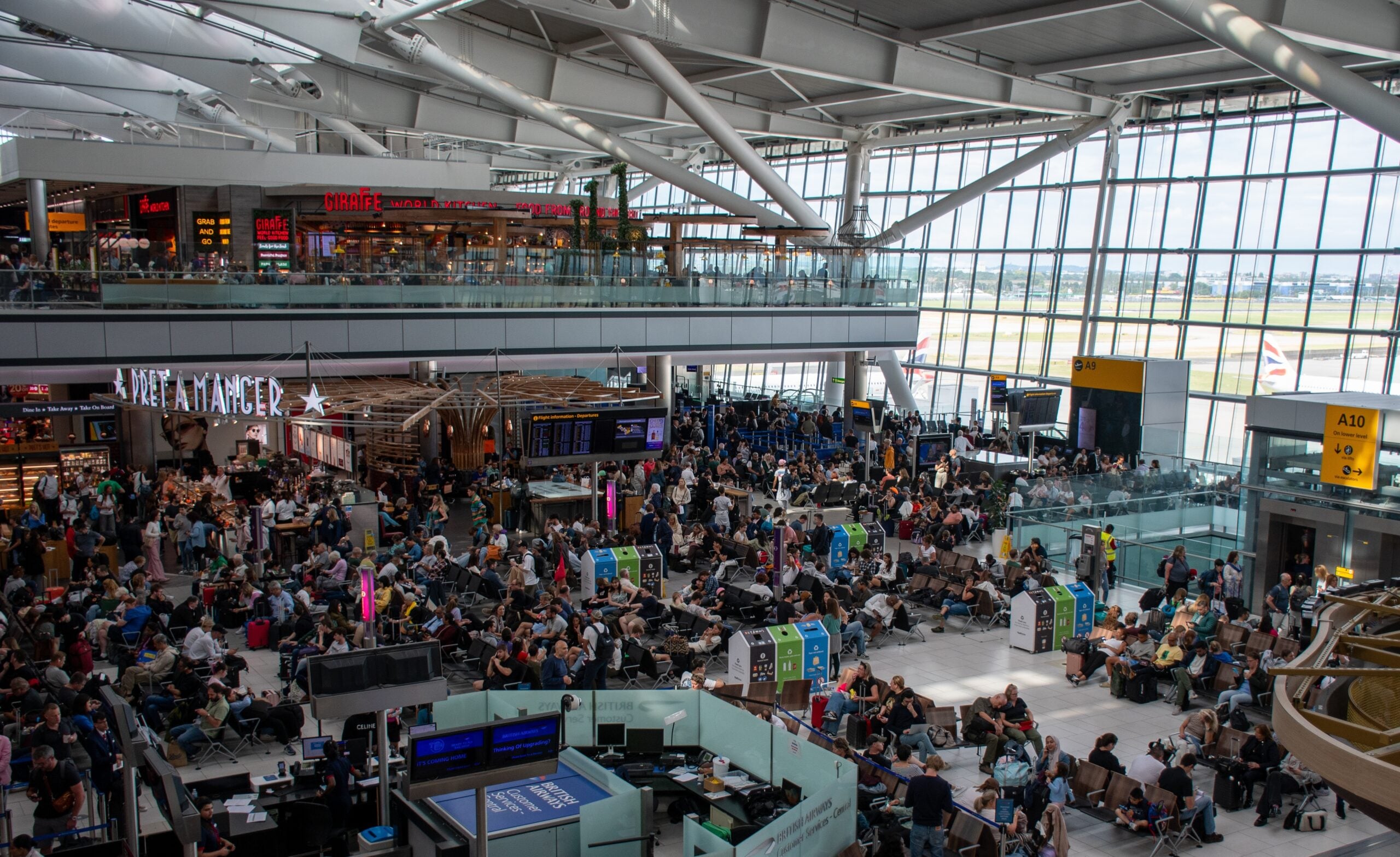 Heathrow, the UK’s largest airport, said its operations were “recovering”