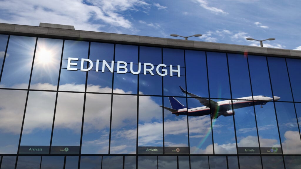 Vinci Airports will invest £500 million over five years to support Edinburgh Airport's growth © Shutterstock