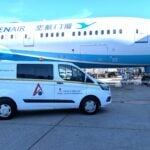 Xiamen Air aircraft at London Heathrow Airport