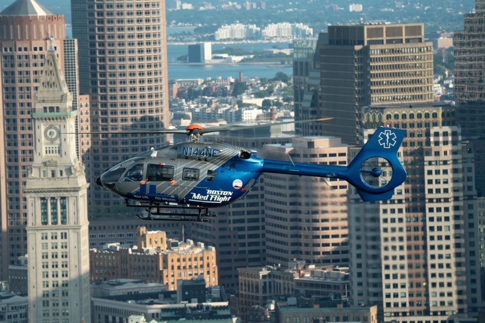 Boston MedFlight has placed an order for the purchase of three H145 helicopters © Lyn Burks