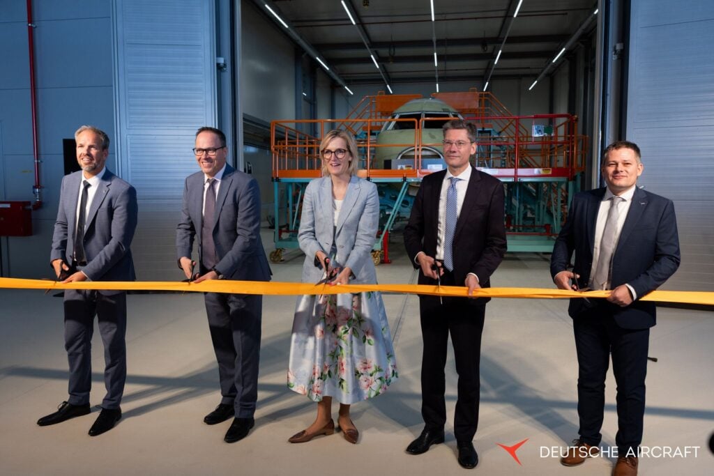 Official opening of Deutsche Aircraft’s new FAL in Leipzig © Deutsche Aircraft