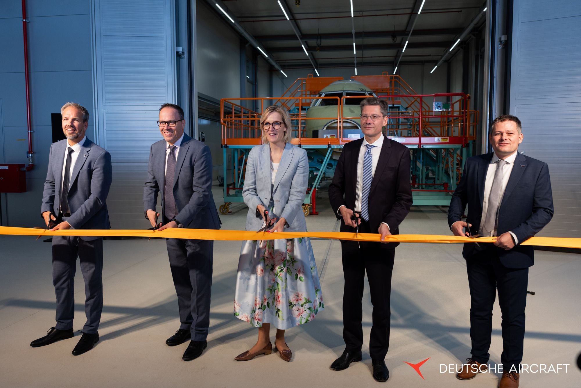 Official opening of Deutsche Aircraft’s new FAL in Leipzig © Deutsche Aircraft