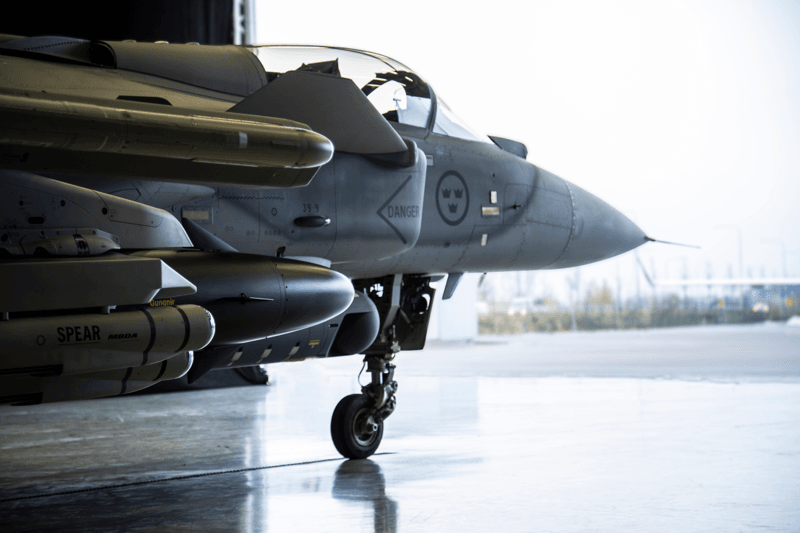 Gripen E/F fighter aircraft