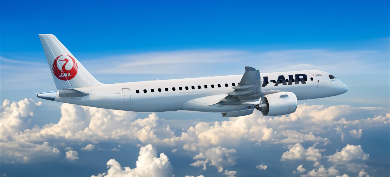 Japan Airlines orders 16 Embraer E190-E2s JAL