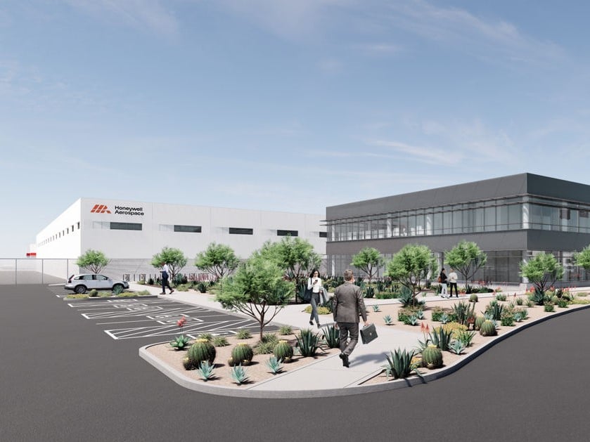 Rendering of Honeywell's new facility in Arizona